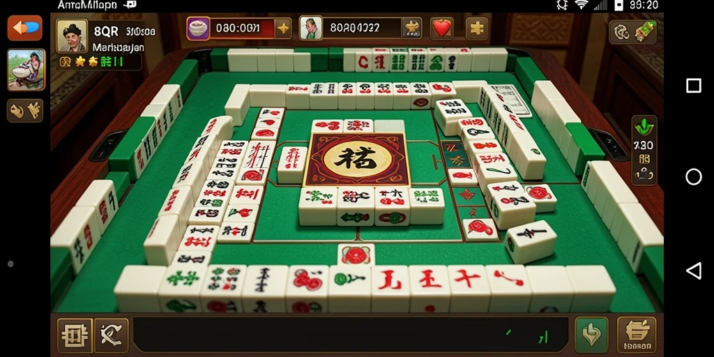 Tampilan gameplay <strong>Mahjong</strong> yang menarik dan menantang di <strong>8QR</strong>.