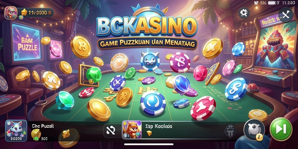 Tampilan gameplay menantang di BCKASINO yang seru dan interaktif.
