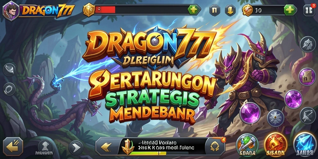 Tampilan gameplay mendebarkan dari DRAGON777 yang menampilkan strategi cerdas.