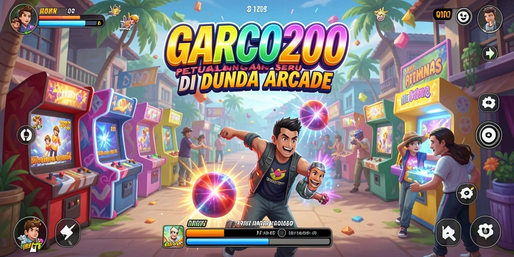 Screenshot GARCO200 menampilkan gameplay seru dalam dunia arcade.