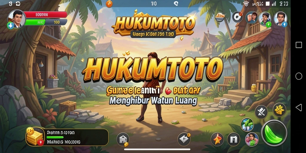 Tampilan grafik cerah dalam game HUKUMTOTO yang menghibur.