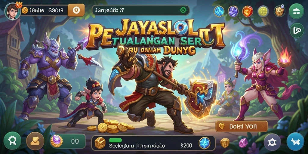 Tampilan gameplay seru JAYASLOT dengan grafis memukau.