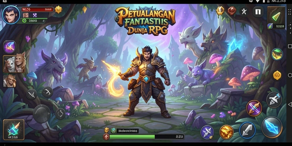 Gameplay menarik dari MZ356 dalam dunia RPG yang menawan.