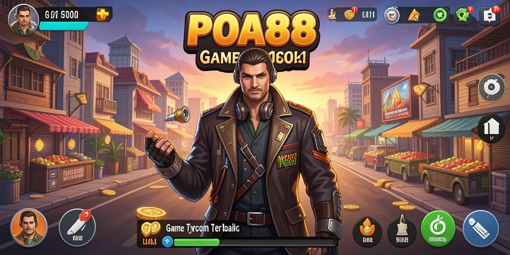 Tampilan gameplay POA88 yang menarik dan realistis.