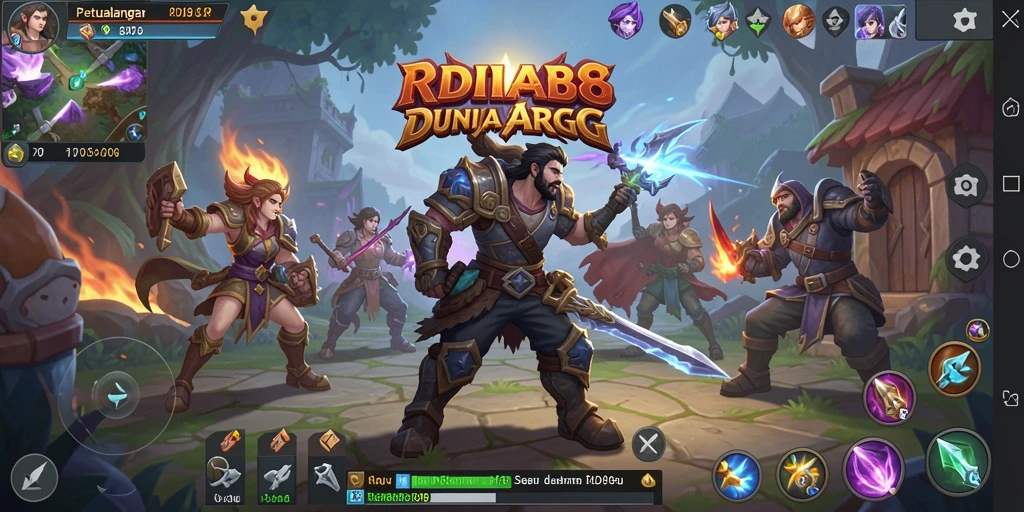 Tampilan gameplay RDI88 yang menegangkan dan penuh aksi