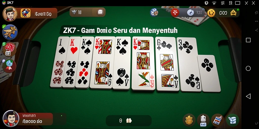 Tampilan gameplay ZK7 yang mendebarkan dan menyenangkan